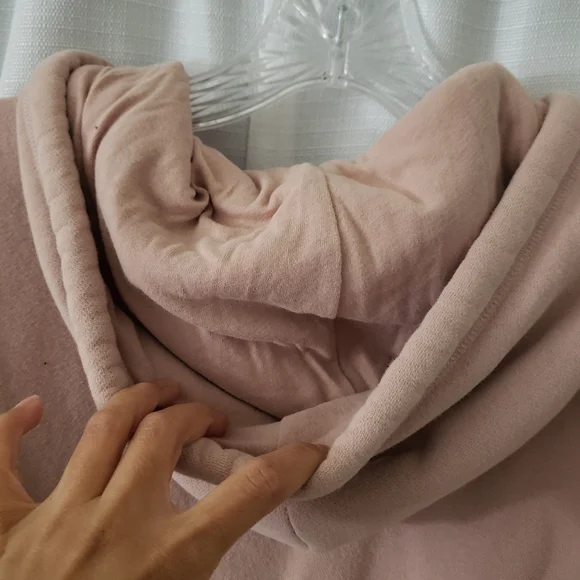 XXSmall Hollister Co. Baby Blush Pink Pullover Sweatshirt Hoodie - Picture 7 of 9